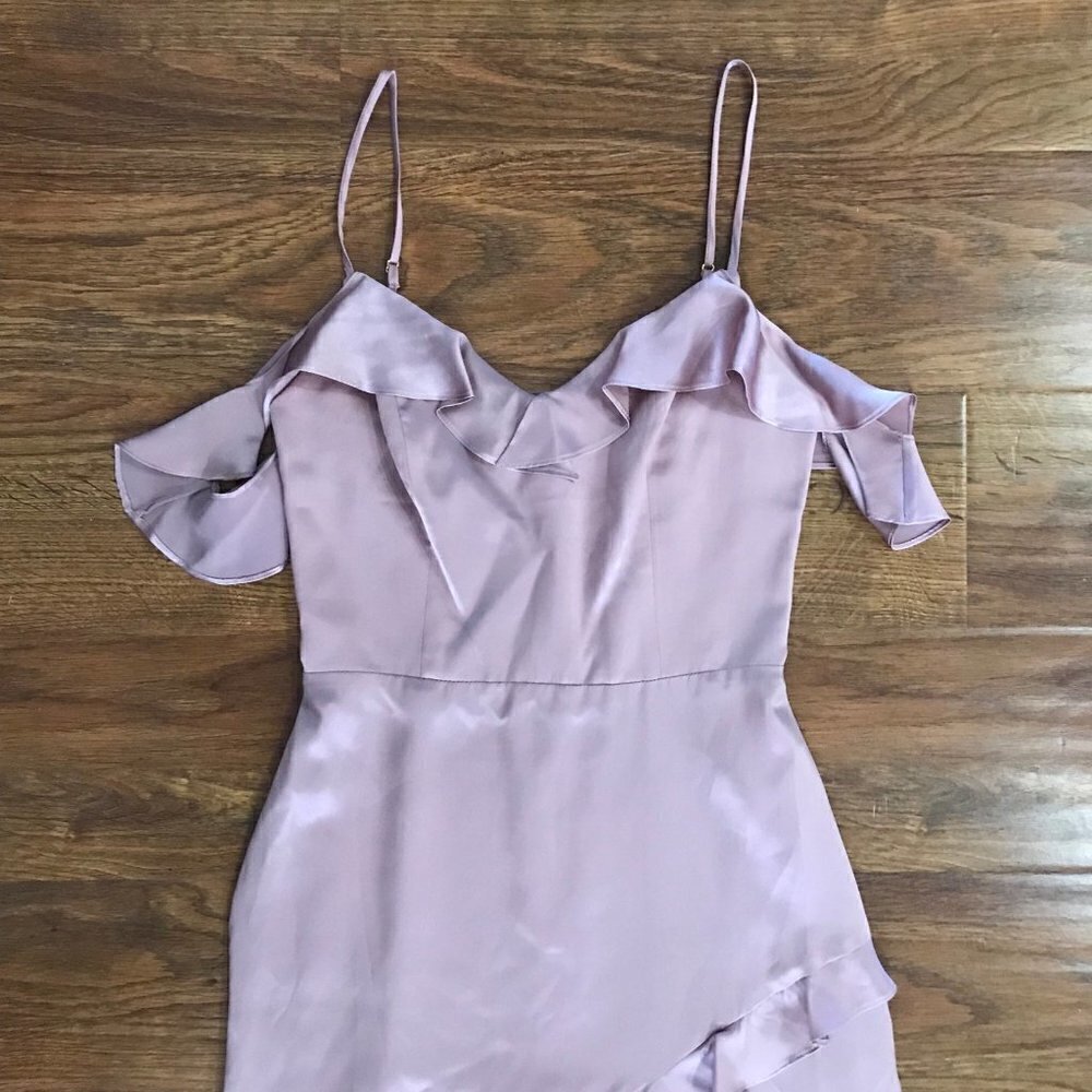 Amanda Uprichard silk ruffle dress - Picture 4 of 8